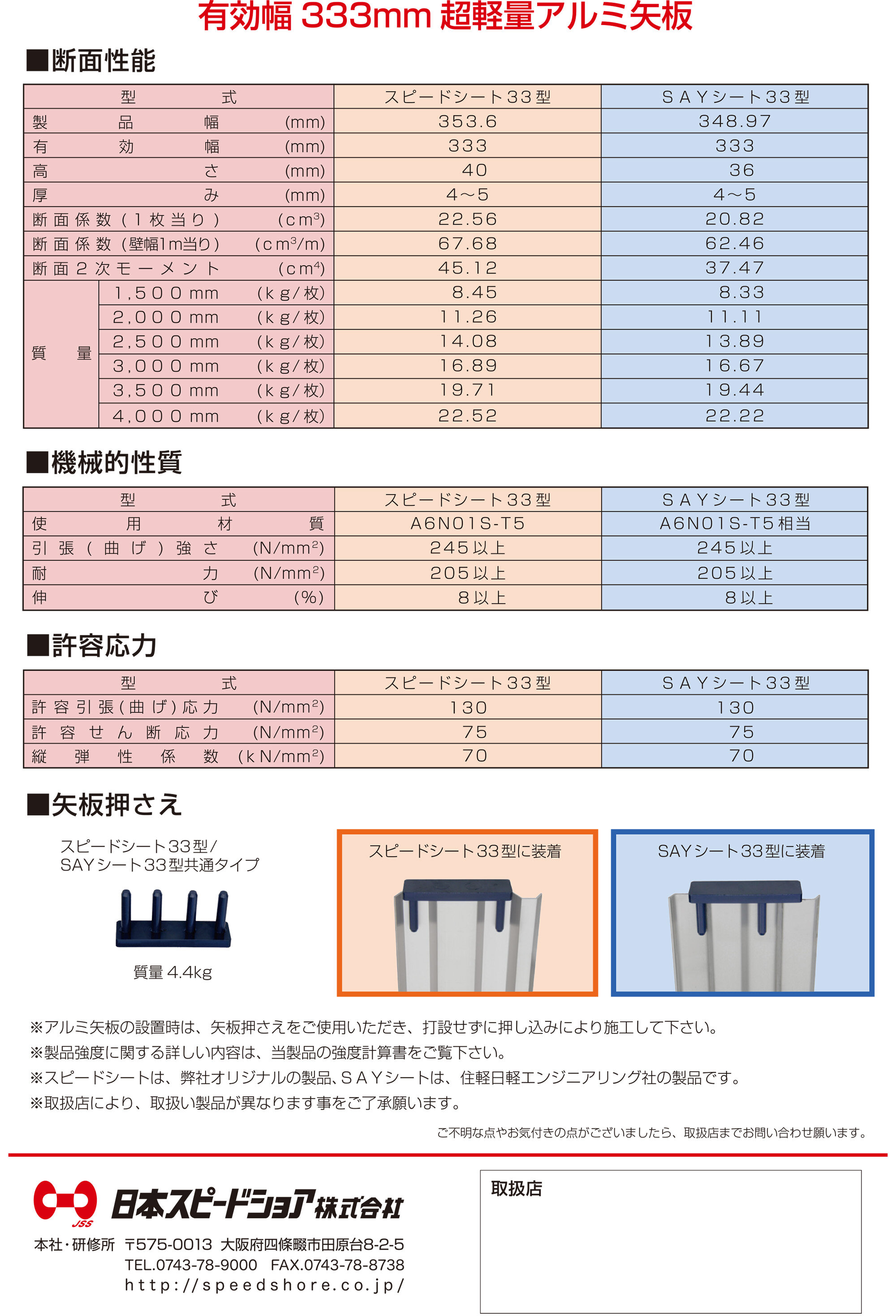 スピードシート、SAYシート-4